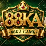 88KA Game official logo featuring a golden crown and bold decorative typography over a dark background.