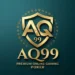 AQ99 official logo featuring gold typography and crest emblem on a dark background.